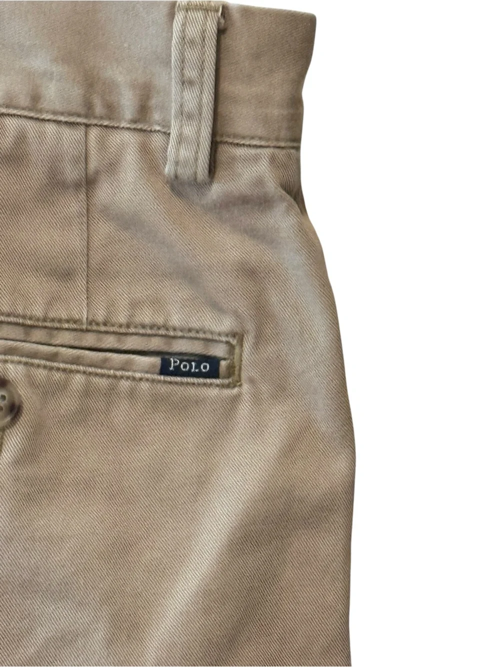 Polo Ralph Lauren Classic Fit 9-Inch Chino Shorts Khaki Size 35